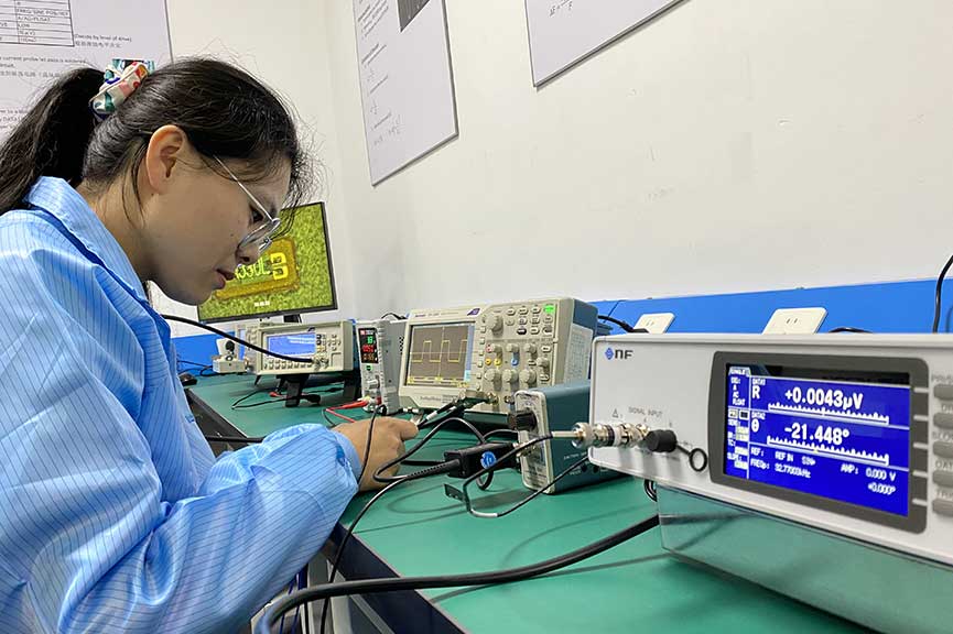 石英晶體驅(qū)動功率測試